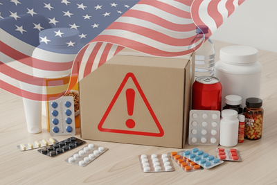 Likvidace zásilek v USA