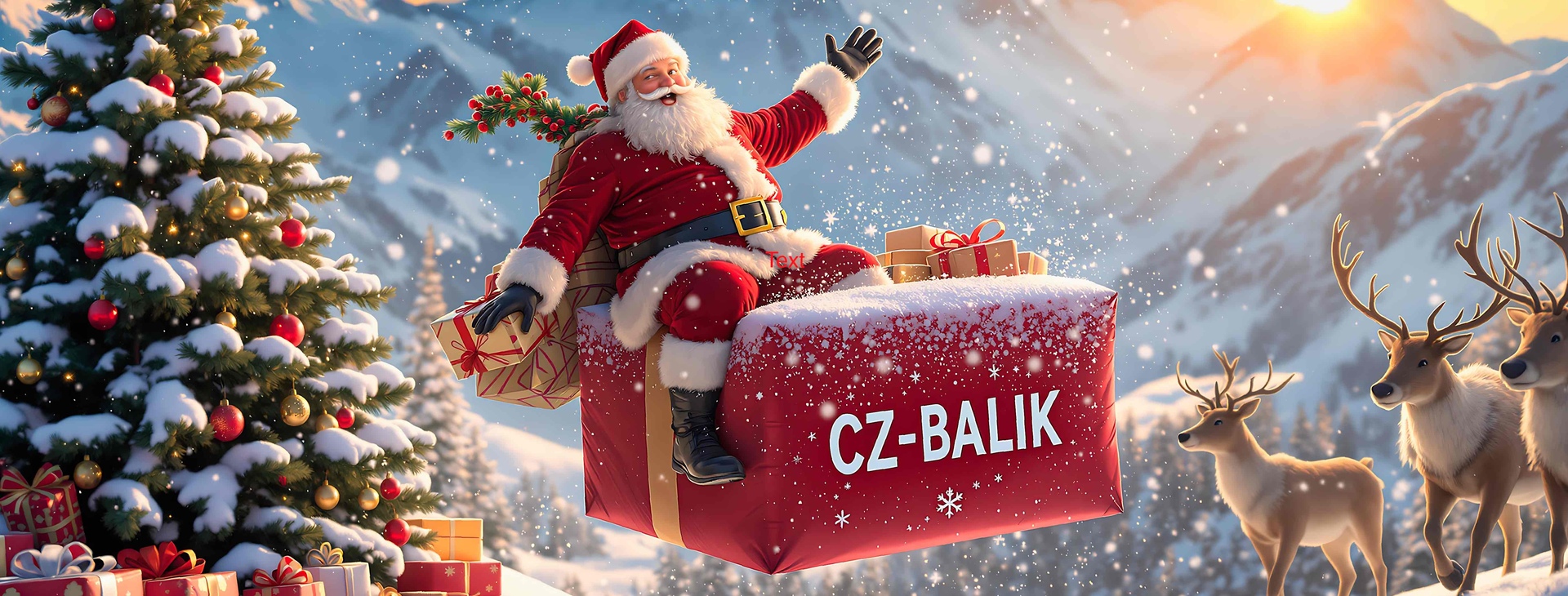 Vánoční balík do zahraničí 2026