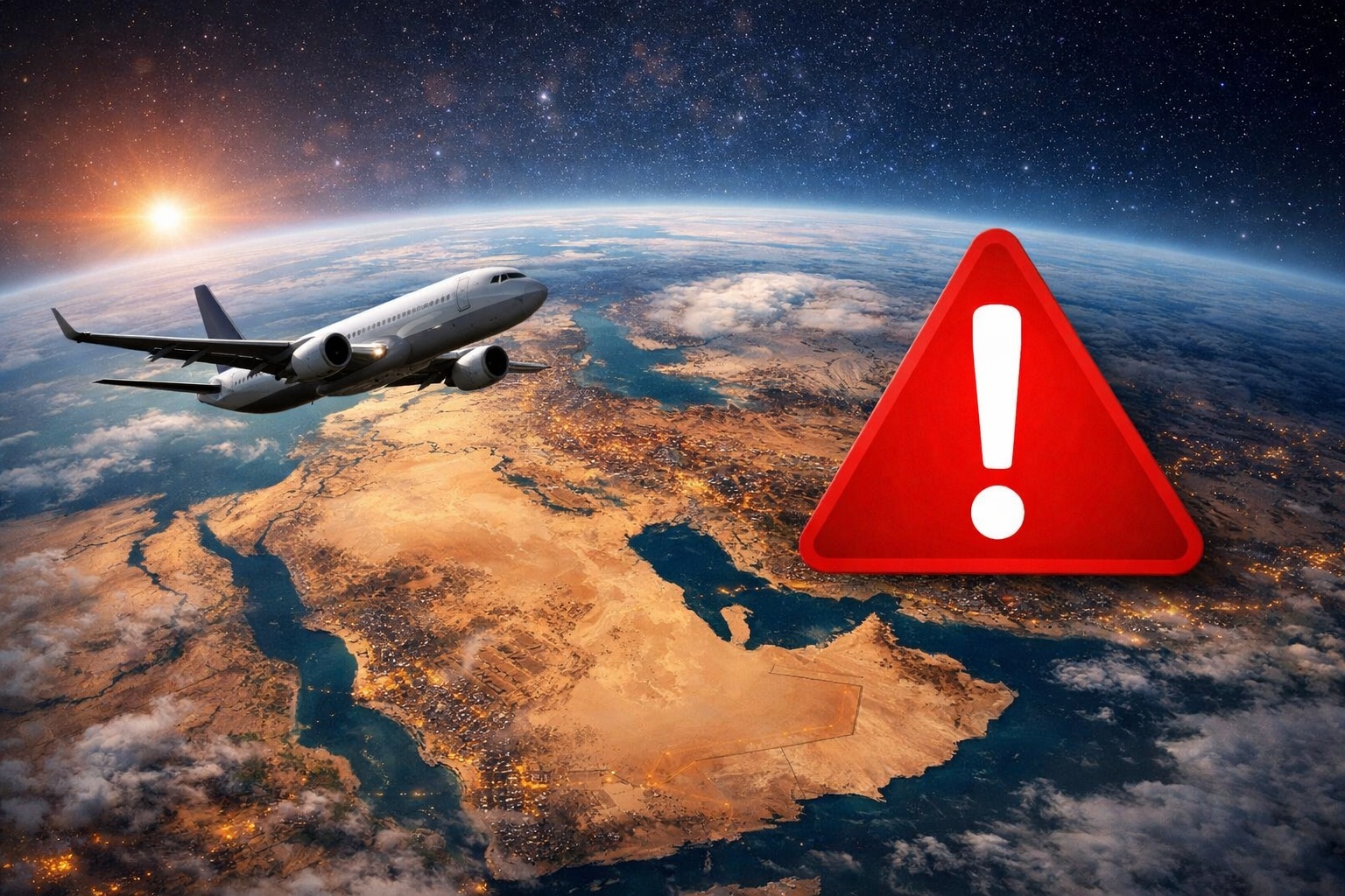 Země Blízkého východu -  upozornění