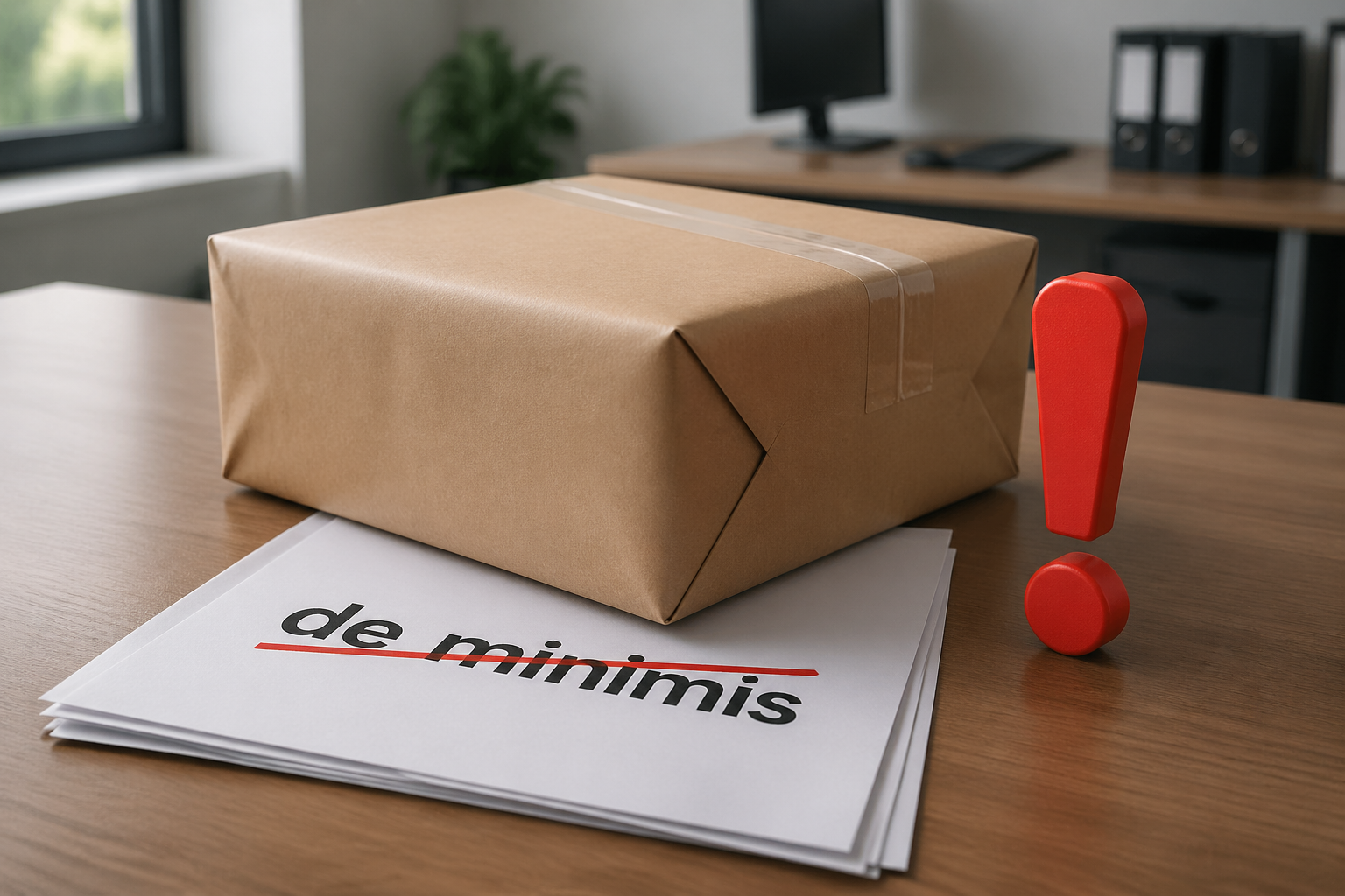 Zrušení de minimis u importních zásilek